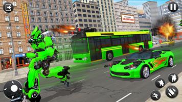 Super Robot Bus Transform Moto Robot Games screenshot 2