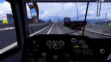 Ultimate City Coach Bus الملصق