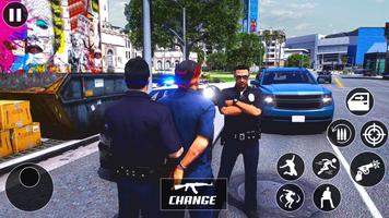 Police Simulator Cop Car Games ポスター