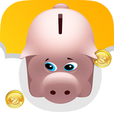 Schweine Geld - Pigs Money Zeichen