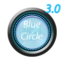 APK TSF Shell Theme Blue Circle