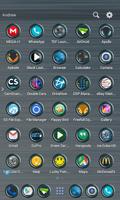 TSF Shell Theme Blue Circle постер