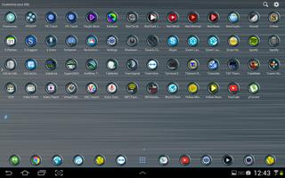 TSF Shell Theme Blue Circle скриншот 2