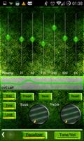 Poweramp Skin Green Forest screenshot 2