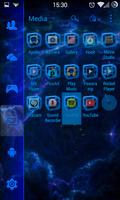 SL Blue Thunder Theme captura de pantalla 1