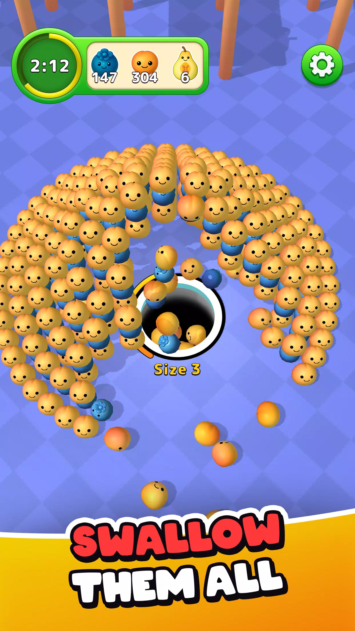 Jelly Hole: Roll & Eat Pals