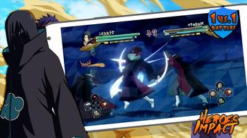 Ultimate Ninja: 1VS1 Heroes Impact Plakat