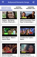 Bollywood Romantic Songs captura de pantalla 3