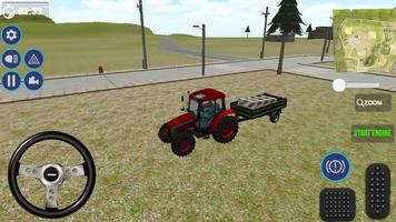 Tractor Farming Game Simulator Poster