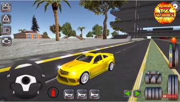 Super Cars Bugatti Mercedes Drift Simulator постер