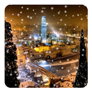 눈 밤 도시라이브 배경 화면 APK