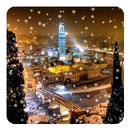 Snow Night City Live Wallpaper APK