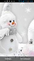 Snowman Live Wallpaper Ekran Görüntüsü 2