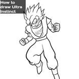 How to draw Ultra Instinct