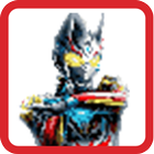 Ultra Hero Pixel Art icon