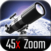 caméra télescope à zoom ultra 45x photo et vidéo