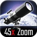 caméra télescope à zoom ultra 45x photo et vidéo APK