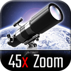 Ultra 45x Zoom Telescope Camera(Photo & Video) icon