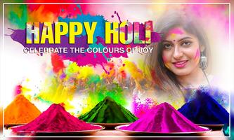 Happy Holi HD Photo Frames : Image Editor Affiche