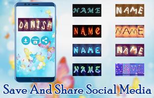 Name Art Designs : Write Your Name With Shape capture d'écran 3