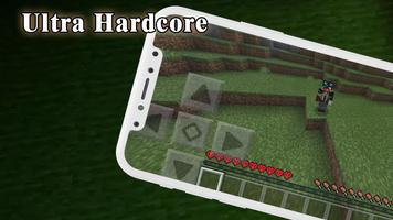 Ultra Hardcore Mod Minecraft Poster