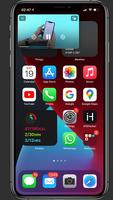 Laucher phone iOS 14 পোস্টার