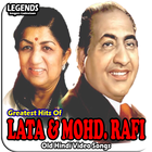 Rafi and Lata Hit Hindi Songs - Old Hindi Songs icône