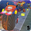 Wheel Rush Galaxy : Endless Dash Racing Game APK