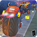 Wheel Rush Galaxy : Endless Dash Racing Game icon