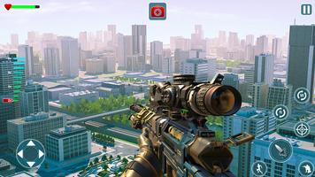 Sniper Shooter War : Sniper Shooting Offline Game captura de pantalla 2
