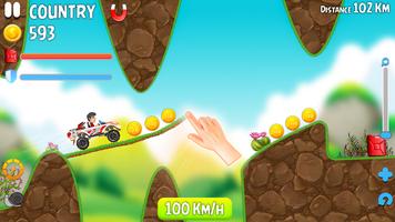 Draw Hill Road : Draw Hills & Climb Up Car poster