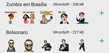 Stickers Animated from Brazil 