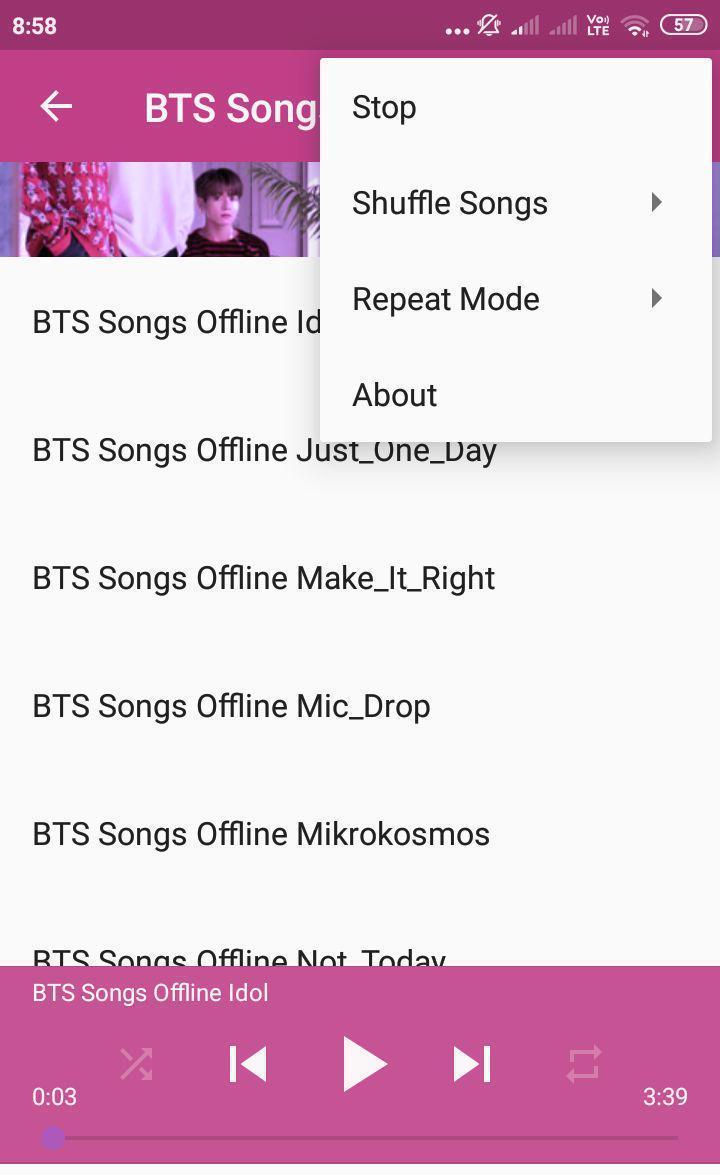 Bts Songs Offline For Android Apk Download - dope bts roblox id 2019