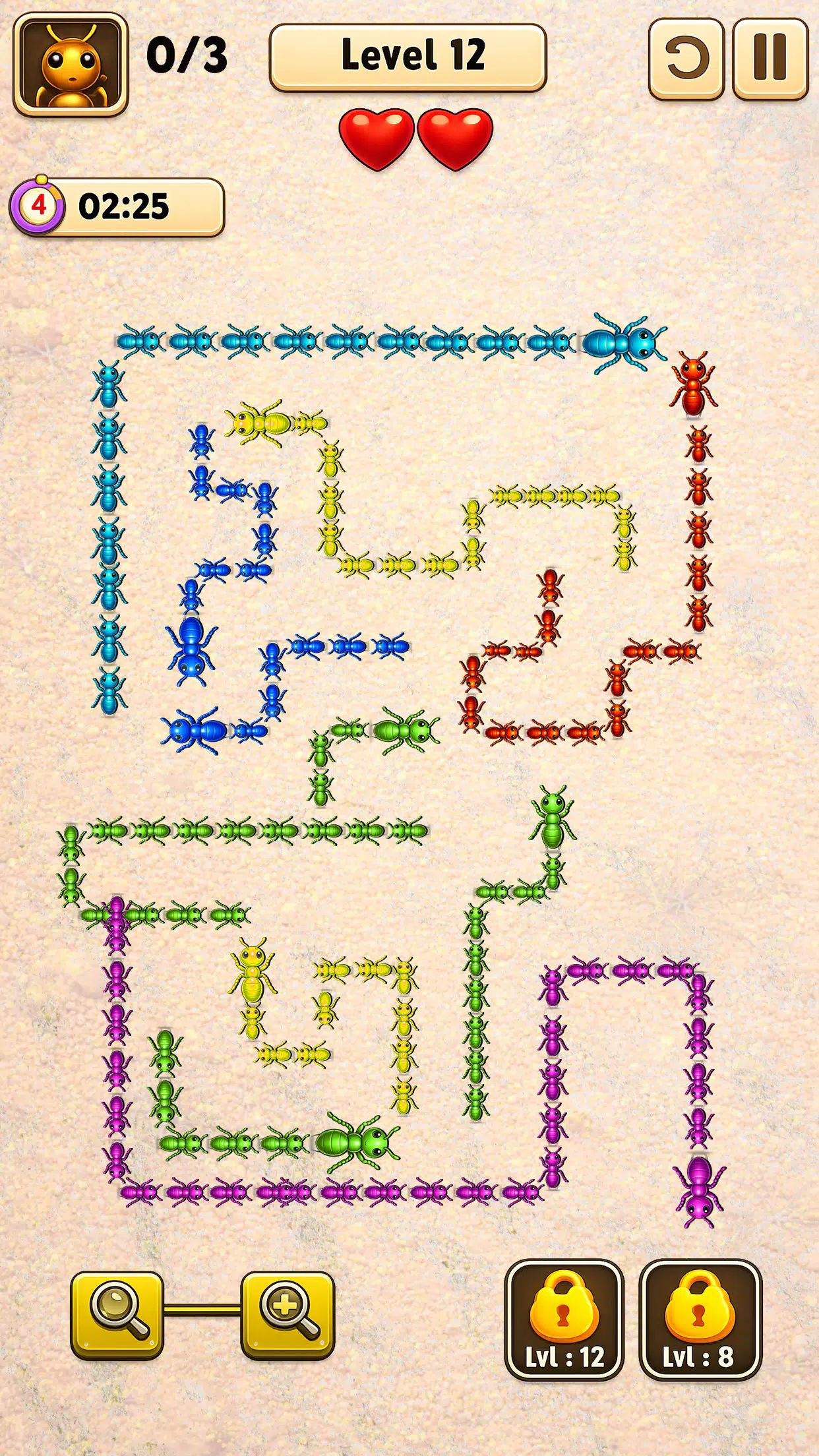 Ant Escape Out – Logic Puzzle