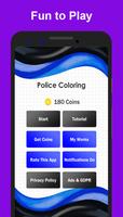 Police Color by Number Book - Pixel Art Pages poster