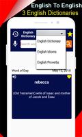 Offline  English Dictionary  Advanced Dictionary capture d'écran 2