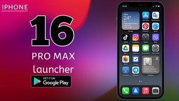 Iphone 16 pro max launcher पोस्टर