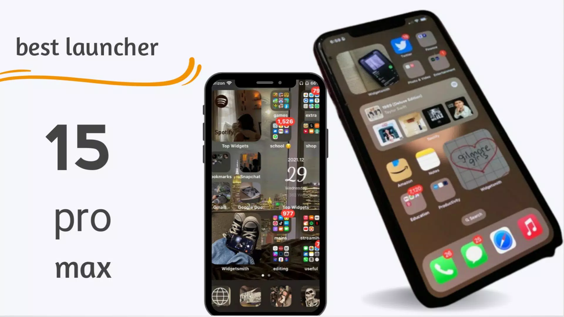 Iphone 15 pro max launcher APK