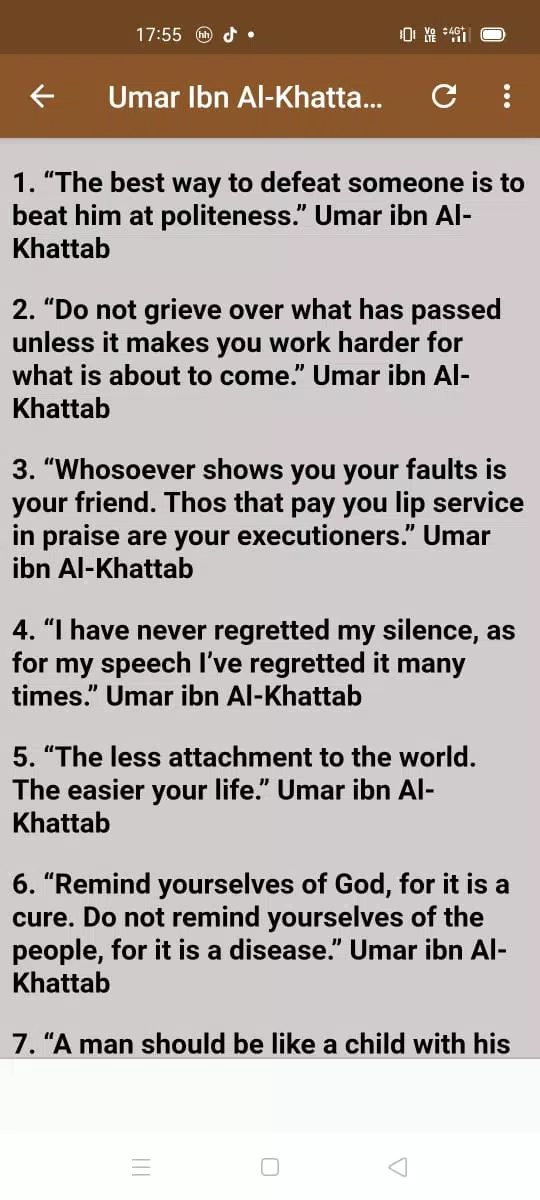 umar bin khattab quotes APK for Android Download