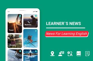 Learners English News Affiche