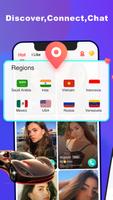 Umeet: video chat with new people online 포스터