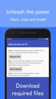 IDM activator for PC-poster