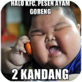 Perang Gambar Sticker Lucu WAtsapp Indonesia