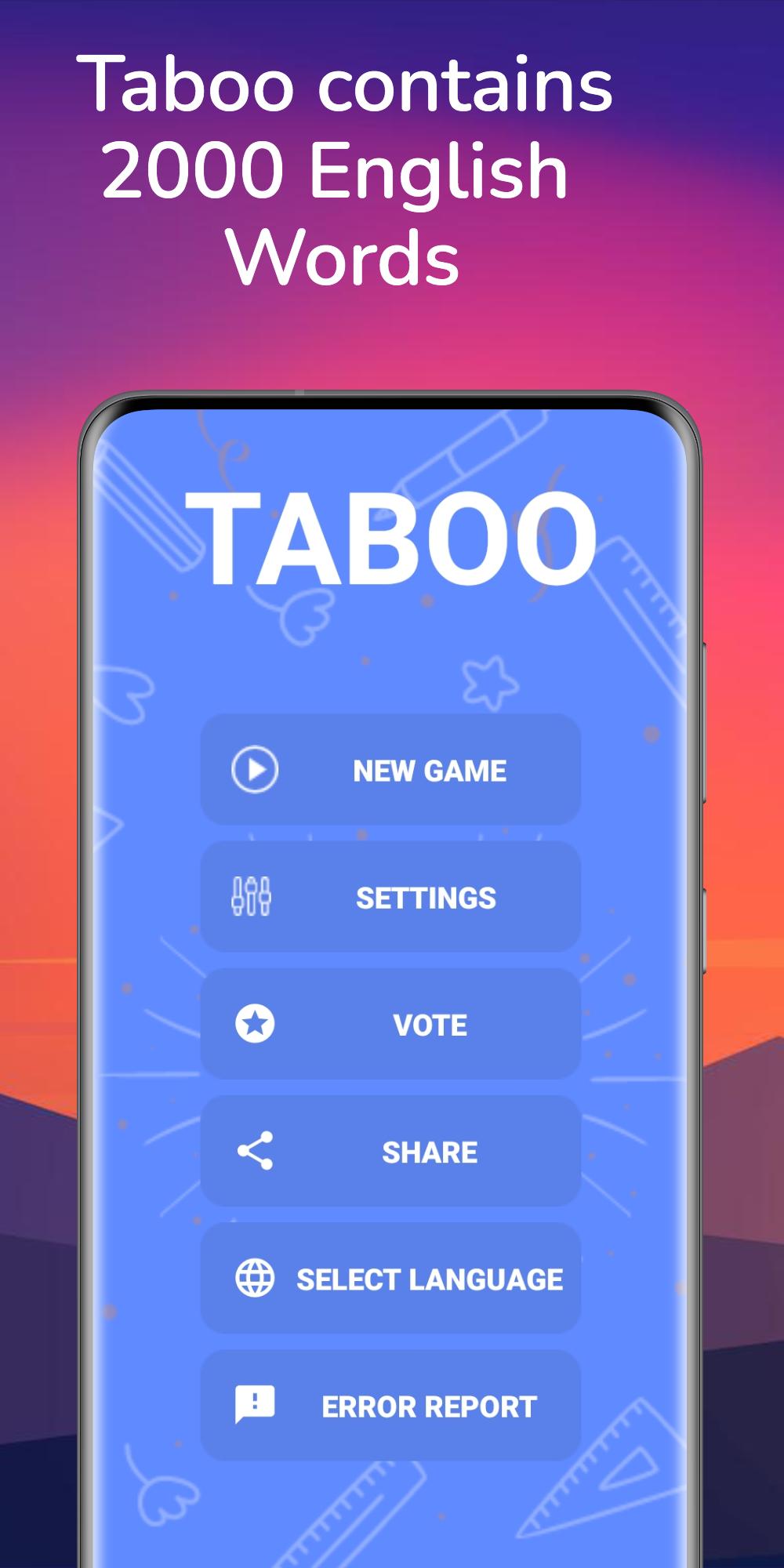 Tabu | Taboo Online | Taboo Cards APK for Android Download