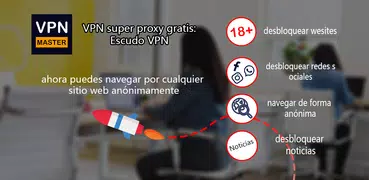 Desbloqueo de proxy seguro VPN