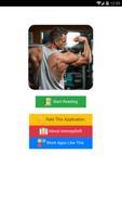 Build Muscles Fast at Home Affiche