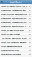 Resep Umpan Mancing "PILIHAN" 截图 3