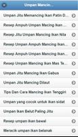 Resep Umpan Mancing "PILIHAN" screenshot 3