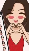 برنامه‌نما Lauramoji: Laura Marano Emojis عکس از صفحه