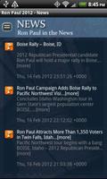 Ron Paul 2012 Election captura de pantalla 3